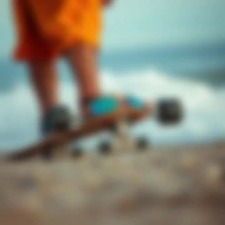Innovative skate gear designed for surfing enthusiasts