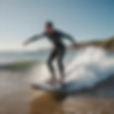 Jet surfboard enhancing surfing experience