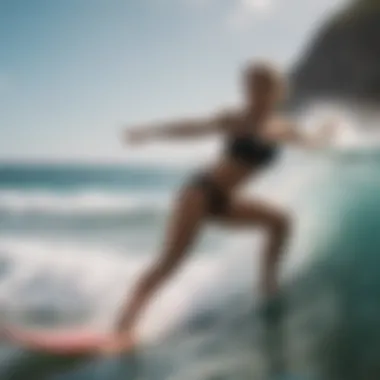 Flexibility Pose Tailored for Surfing Enthusiasts Yoga pose improving flexibility for surfers