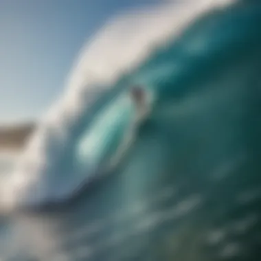 The Thrill of the Ride Big Wave Dave riding a colossal wave