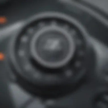 Advanced Control Features of the Cabrinha Autopilot Close-up of Cabrinha Autopilot's advanced control features