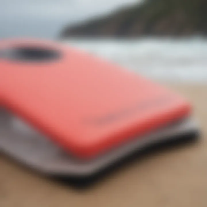 A close-up of eco-friendly bodyboard materials highlighting sustainability