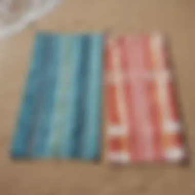 A side-by-side comparison of traditional and modern beach towels for surfers