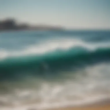 A panoramic view of Huntington Beach showcasing the vibrant surf culture