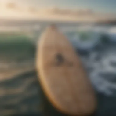 Creative Design of Finger Surfboards Artistic design of a finger surfboard