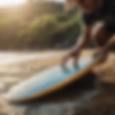 Eco-friendly materials used in finger surfboards