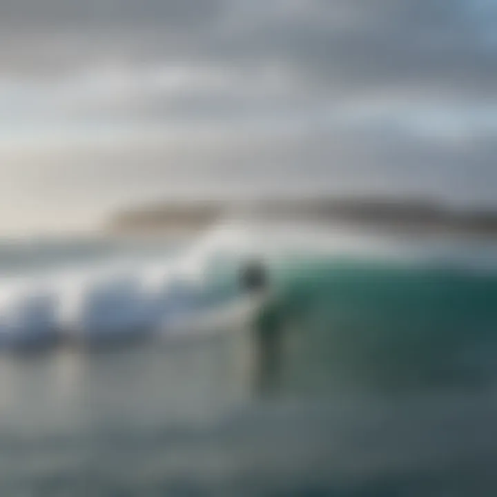 Gathering of surfers discussing techniques and experiences at Mavericks