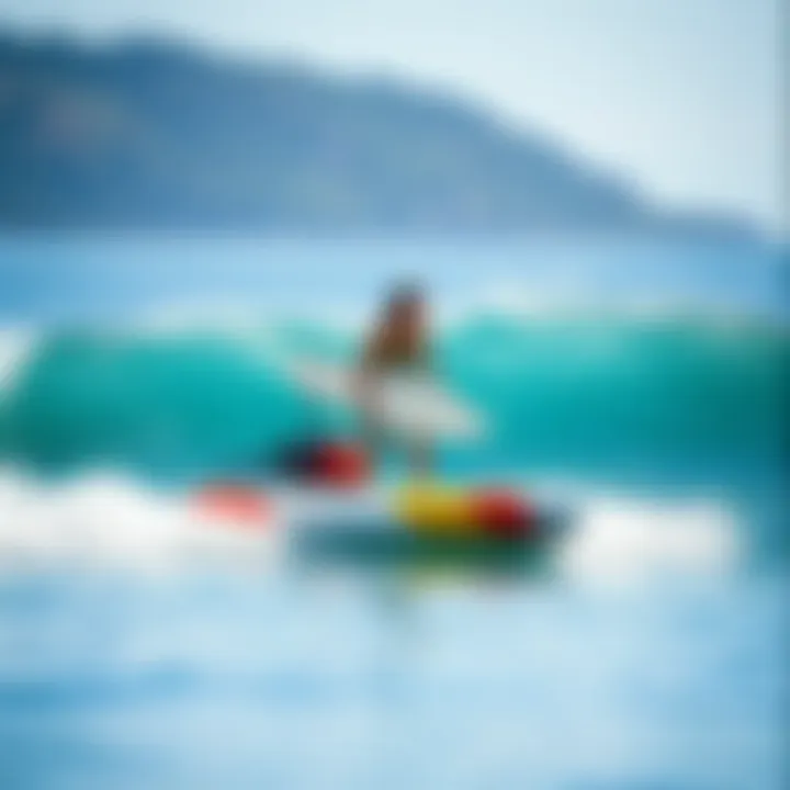 Environmental impact of powered water boards on oceans