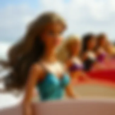 Historical Evolution of Barbie Surfer Dolls Historical evolution of Barbie surfer dolls over the years