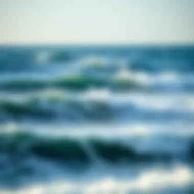 Ocean Currents and Waves A breathtaking view of ocean currents and waves