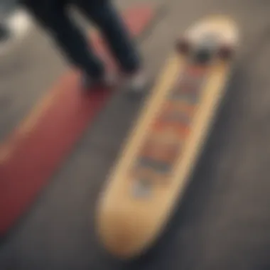 Vintage G & S skateboard design from the 1980s