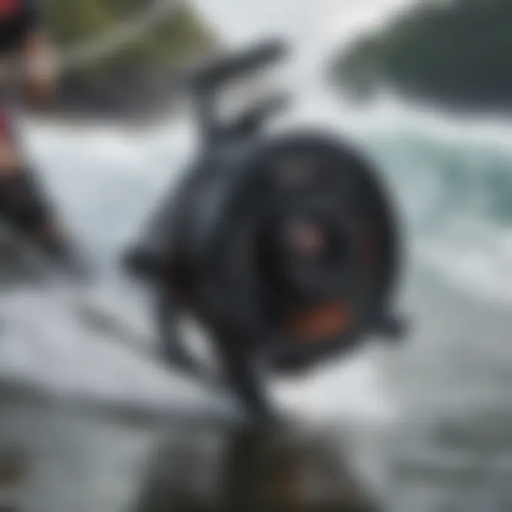 Comparison of KastKing surf reel alongside competitors highlighting unique features