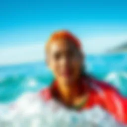 Vibrant ocean scene illustrating the importance of sun protection
