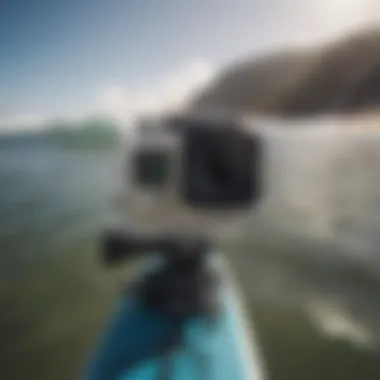 Different types of GoPro mounts suitable for surfing