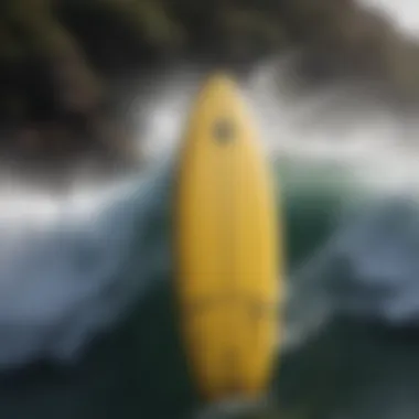 A close-up of the advanced technology behind powered surfboards