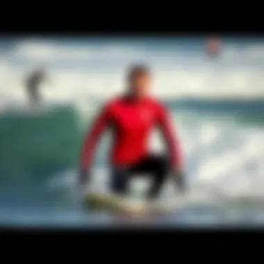 Versatility of Rip Curl Size 4 Wetsuit in Surfing Rip Curl size 4 wetsuit demonstrated in various surfing conditions, emphasizing its versatility