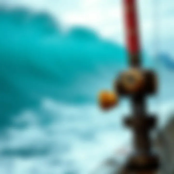 Materials for Durability in Surf Rod Holders Materials used in surf rod holders, showcasing durability