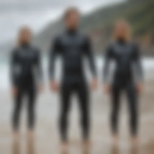 Wetsuit thickness comparison chart