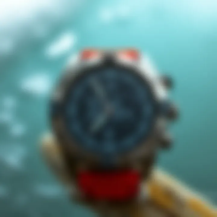 Exploring Features of the Surfline Watch Close-up of Surfline Watch features