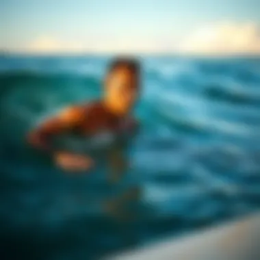 Endurance Training for Better Surfing Surfer training for endurance in open water