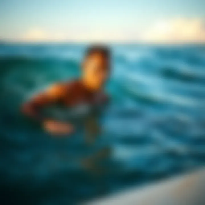 Endurance Training for Better Surfing Surfer training for endurance in open water
