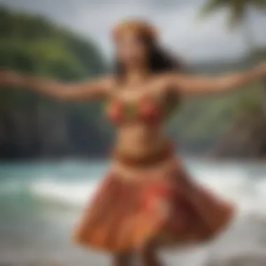 Symbolic representations of Hawaiian culture through hula dance