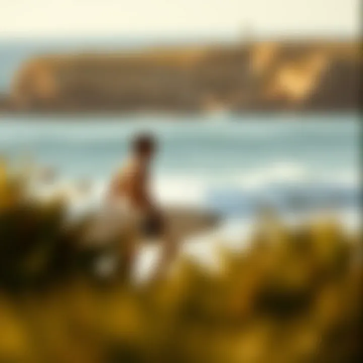 Symbolism of Surf Culture and Brand Identity Symbolic depiction of surf culture through brand identity