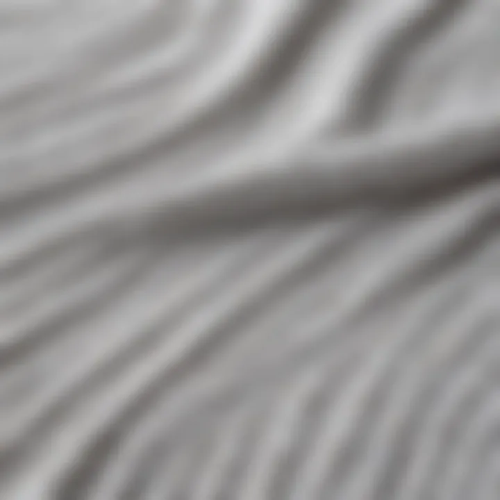 Close-up of the fabric used in a surfing towel robe, highlighting its texture