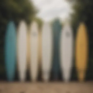 Comparison of different types of surfboards available for beginners