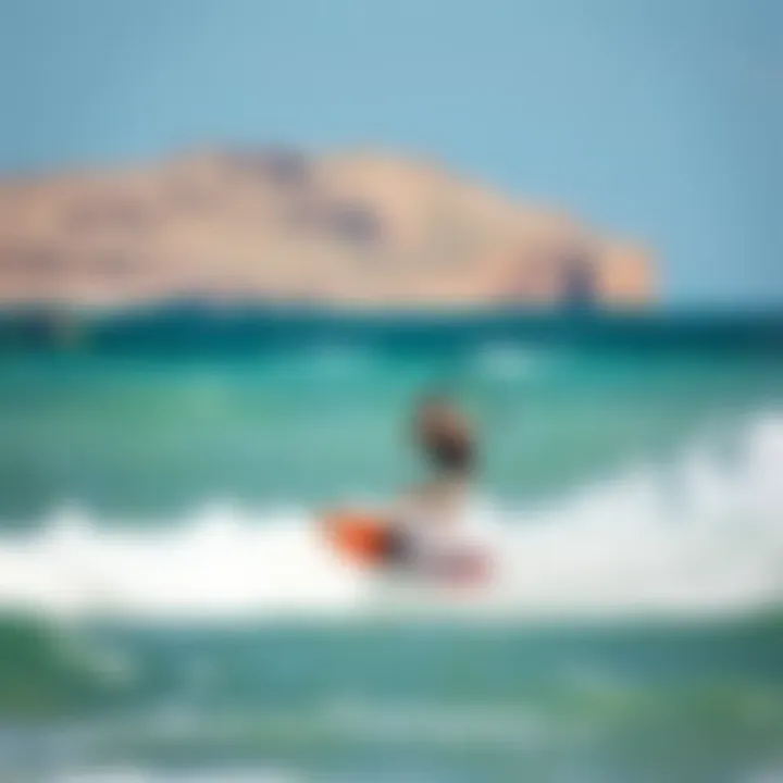 Cabrinha Bar Performance in Kitesurfing Cabrinha Bar in action during a kitesurfing session, demonstrating performance on water