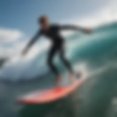 User enjoying an enhanced surfing experience with the adapter