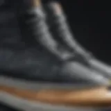 Close-up view of Vans Surf Boot showcasing material texture